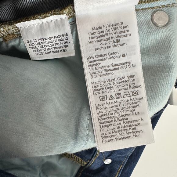 J. Crew Denim Trouser 1996 Semi Stretch High Rise Wide Leg Jean Blue US 27 NWT - Picture 9 of 13